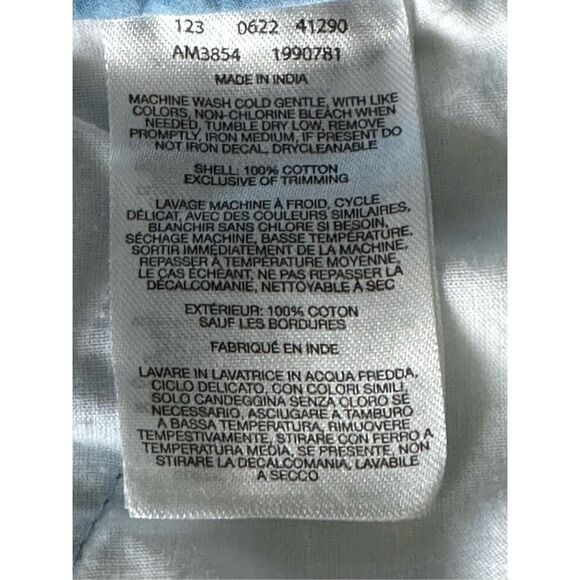 Columbia Washed Out Casual Printed Shorts Men's 40 8" Inseam Blue Tropical Beach - Picture 12 of 12